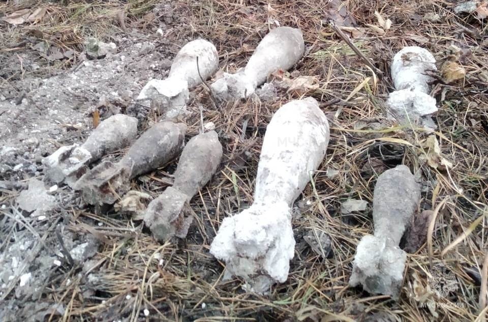 В селе Сорокино Старооскольского городского округа обнаружены взрывоопасные предметы